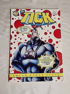 Buy The Tick #1 1988 New England Comic Rare 7th Printing 1st Appearance Of The Tick • 59.06£