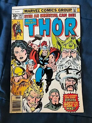 Buy Thor (Marvel, 1977) #262 Fine • 6.31£