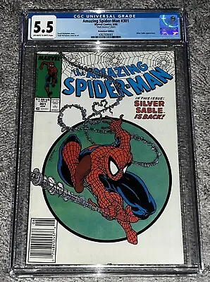 Buy Amazing Spider-Man #301 CGC (1988) With Mark Jewelers Insert • 263.53£