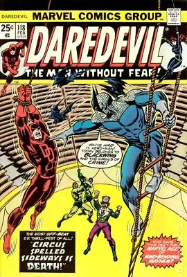 Buy Daredevil #118 VG 1975 Stock Image Low Grade • 9.08£