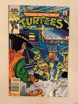 Buy Teenage Mutant Ninja Turtles Adventures #16, Mirage Studios, January 1991 • 10.10£