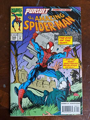 Buy Amazing Spider-Man #389 NM 9.2-9.4 All Cards And Inserts Connected! HIGH Grade! • 15.80£