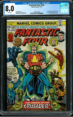 Buy Fantastic Four 164 - CGC 8.0 (NM-) (First Appearance Of Frankie Raye) • 75.08£
