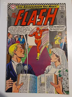 Buy The Flash #165 Nov 1966 Good- 1.8 Marriage Of Barry Allen And Iris West • 4.99£