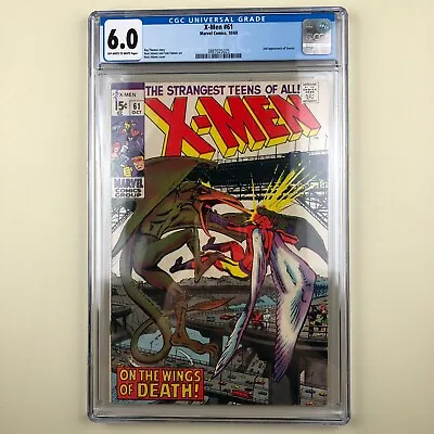 Buy (Uncanny) X-Men #61 (1969) CGC 6.0, 2nd Sauron • 79.06£