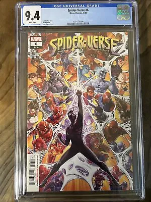 Buy SPIDER-VERSE #6 CGC Graded 9.4 Marvel Comics 2020 LOTS OF 1ST APPS! • 126.44£