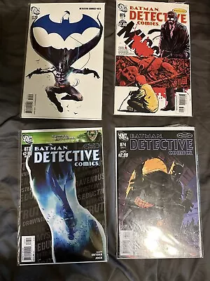 Buy Detective Comics 873, 874, 875, 877 Jock Cover Art (2011, Dc Comics) • 31.67£