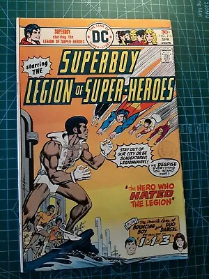 Buy Superboy #216 Starring The Legion Of Superheroes APR  1976 DC FN/VFN • 11£