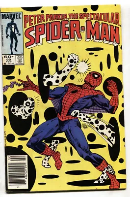 Buy Spectacular Spider-Man #99 1985 Spot-comic Book-NEWSSTAND • 33.39£