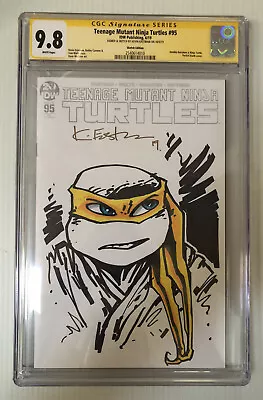 Buy Kevin Eastman Signed Sketch Jennika Teenage Mutant Ninja Turtles #95 CGC 9.8 2 • 355.77£