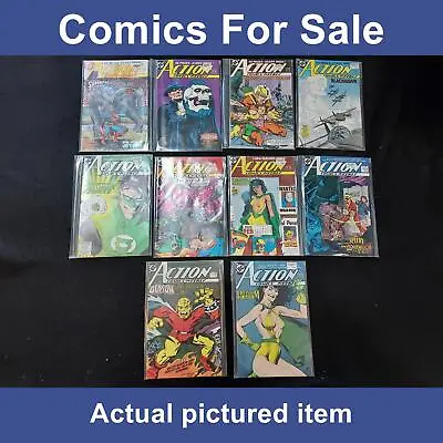 Buy DC Action Comics X 10 - #320 631 632 633 634 635 636 637 638 639 (LOT#12087) • 24.99£