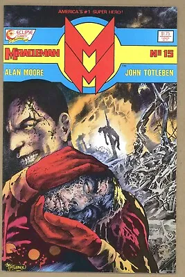 Buy Miracleman 15 (NM) Kid Miracleman Death! Alan Moore, Totleben 1988 Eclipse V217 • 142.31£