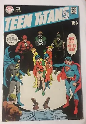 Buy Teen Titans 25 Fine- £25 1970. Postage On 1-5  Comics £2.95. • 25£