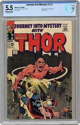 Buy Thor Journey Into Mystery #121 CBCS 5.5 1965 21-2FFD315-012 • 87.07£