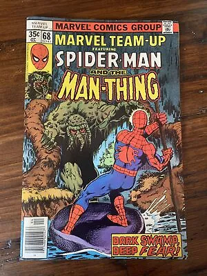 Buy MARVEL TEAM-UP #68 Amazing SPIDER-MAN And MAN-THING Byrne (1974) Bronze • 11.85£