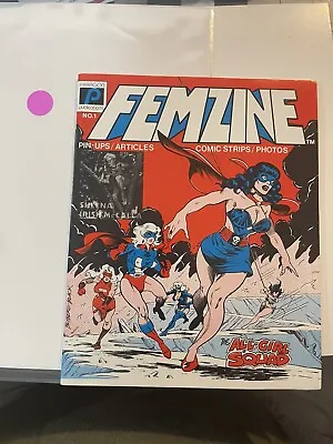 Buy Femzine #1 1981-1st Issue-1st Appearance Of Fem Force-Combined Shipping • 138.53£