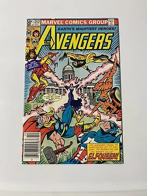 Buy Avengers #212 Marvel Comics 1981 Bronze Age Newsstand • 5.54£