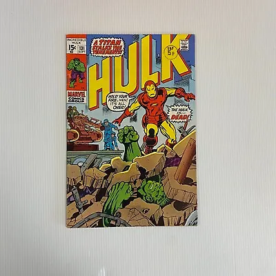 Buy Incredible Hulk #131 1970 VF Cent Copy Pence Stamp • 55£