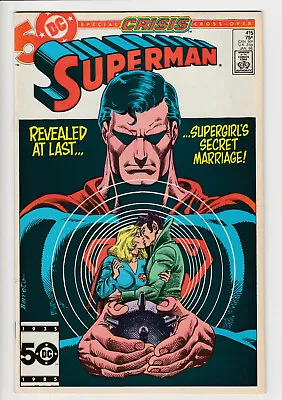 Buy Superman #415 - 1986 Vintage DC Copper 75¢ - Batman Robin Joker Lex Luthor Lois • 0.99£