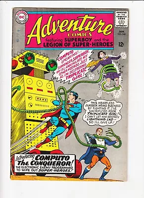 Buy Adventure Comics #340 Superboy Legion Of Super-Heroes DEATH OF TRIPLICATE GIRL • 16.01£