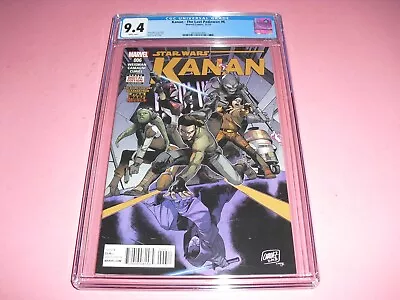 Buy Star Wars Kanan The Last Padawan #6 CGC 9.4 From 2015! Marvel 1st Sabine Wren • 79.66£