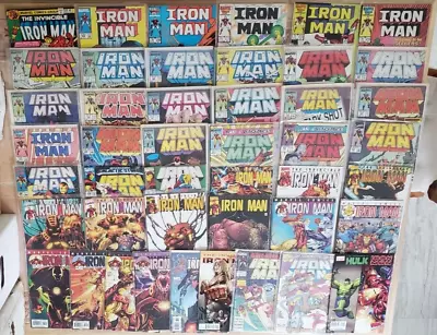 Buy *45 IRON MAN Comics* #119 213 214  & Up Mid High Grade Marvel Keys Newsstands • 104.41£
