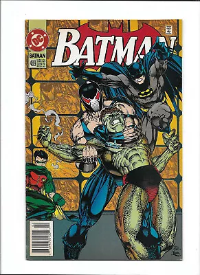 Buy Batman #489 [1993 Vg-fn]  Killer's Bane    Jim Aparo Art! • 6.37£