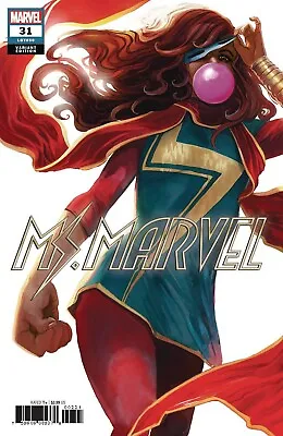 Buy Ms Marvel #31 Stephanie Hans Variant Cover 1st Print Marvel Comics 2018 • 7.90£