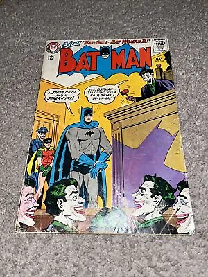 Buy Batman 163 Key Joker Cover And Stories Complete Nice Silver Age • 102.73£