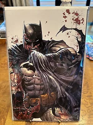 Buy Batman #126 Tyler Kirkham Battle Damage Virgin Dc Comics • 15.84£