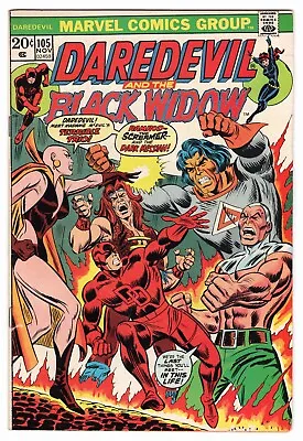 Buy Daredevil Vol 1 No 105 Nov 1973 (VFN) (8.0) Bronze Age, Origin Of Moondragon • 69.99£