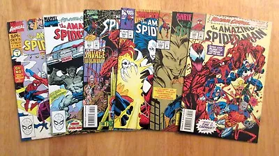 Buy Lot Of 6 AMAZING SPIDER-MAN: #380 *Carnage Key!*, 390, 391, 403 +Annuals 23 & 24 • 16.85£