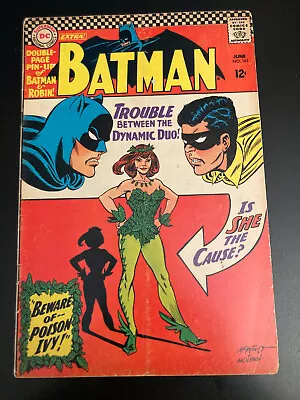 Buy BATMAN #181 **Key 1st Poison Ivy! CF Intact!** (FN) Super Bright & Colorful! • 427.70£