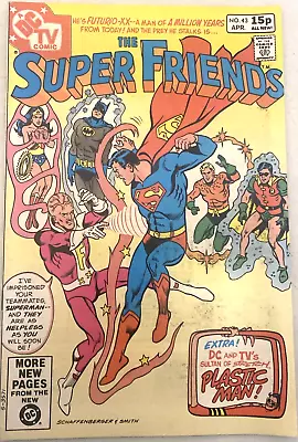 Buy Super Friends # 43.  1st Series. April 1981. Fn+ 6.5.  Schaffenberger-cover • 6.99£