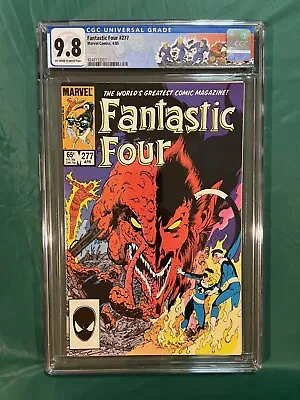Buy CGC 9.8 FANTASTIC FOUR #277 WP Doctor Strange Mephisto Marvel 1985 Custom Label! • 91.34£