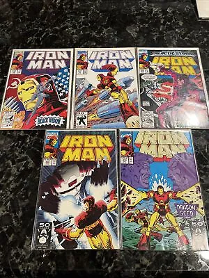 Buy Iron Man 266 273 276 277 278 Marvel Comics • 7.11£