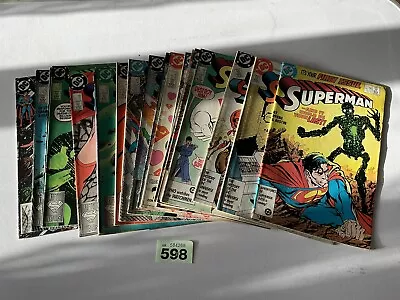 Buy Superman….(1986)….mixed Issues….byrne/austin……19 X Comics…..LOT…598 • 24.99£