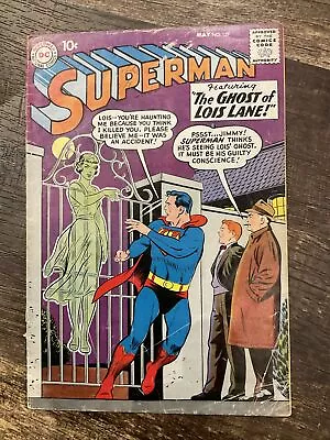 Buy Superman 129 1st Lori Lemaris Silver Age DC 1959 Curt Swan Cover Comic Book • 63.25£