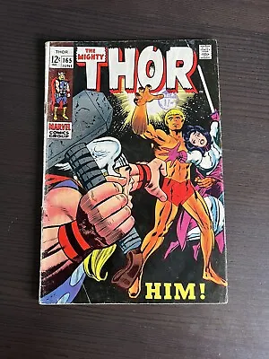 Buy Thor #165 (vol.1) First Full Appearance Of Adam Warlock (him) Us Cent • 220£