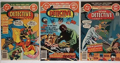 Buy 1980 Detective Comics 493, 494, 495 DC Comics Lot Of 3 1st Appearance Of... • 17.59£
