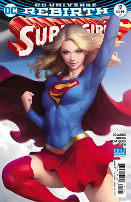 Buy Supergirl #12 (New DC Rebirth, RARE Artgerm Variant Cover) First Printing • 34.99£