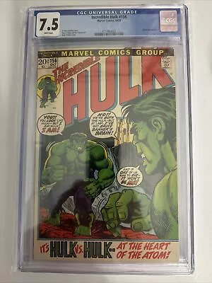 Buy The Incredible Hulk 156 CGC 7.5 • 99.38£