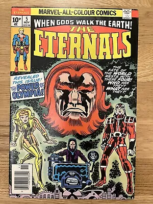 Buy Eternals 5 - Marvel Bronze Age Key 1st Thena, VF- • 8.99£