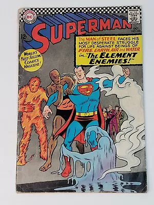 Buy Superman 190 DC Comics Silver Age 1966 Low Grade Reader Copy • 8.03£