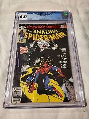Buy Amazing Spider-man # 194 CGC 6.0 White Pages 1st App Of The Black Cat • 195.99£