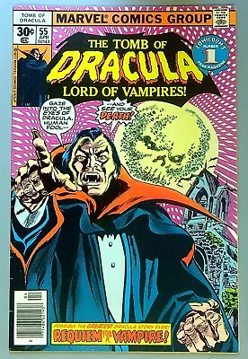 Buy Tomb Of Dracula #55 ~ MARVEL 1977 ~ 1st Appearance Janus - Wolfman & Colan FN • 7.94£