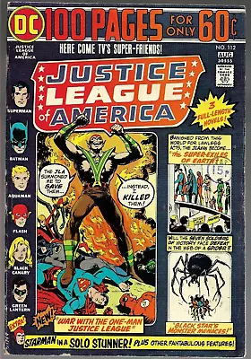 Buy JUSTICE LEAGUE OF AMERICA #112 - 100 Pages - Back Issue (S) • 14.99£