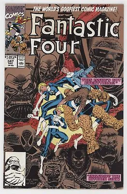 Buy Fantastic Four 347 Marvel 1990 NM 2nd Print Arthur Adams Art Thibert • 7.31£