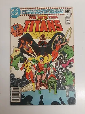 Buy New Teen Titans #1 NEWSSTAND 1st App Ravager 2nd App New Teen Titans 1980 • 35£
