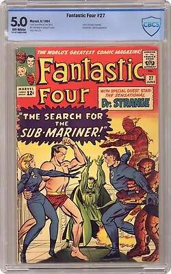 Buy Fantastic Four #27 CBCS 5.0 1964 18-3C1A663-008 • 193.16£